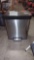 EKO RECYCLING BIN, STAINLESS STEEL WITH A PUSH PEDAL LIFT TOP LID, PEDAL DON'T WORK, 18 IN X 12 IN X