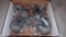KREG 3 INCH DUAL LOCKING CASTER SET IN THE ORIGINAL BOX, BOX INCLUDES 4 CASTERS.