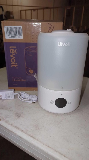 LEVOIT SMART TOP FILL HUMIDIFIER DUAL 200S IN THE ORIGINAL BOX RETAIL PRICE VALUE $45.00.