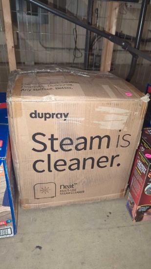 DUSPRAY STEAM CLEANER, IN THE ORIGINAL BOX, NEW RESEALED,