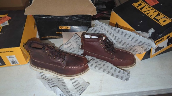 DEWALT DXEP84362, STEEL TOE BOOTS, SIZE 8.5 MENS