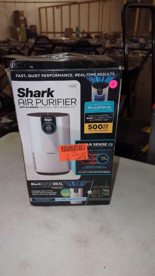 SHARK AIR PURIFIER WITH NANOSEAL HEPA CLEAN SENSE IQ ODOR LOCK 500 SQ. FT. HP102, ON THE ORIGINAL