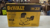 DEWALT 20 V MAX XR BRUSHLESS JIG SAW IN THE ORIGINAL BOX RETAIL PRICE VALUE $200.00 FACTORY SEALED.