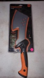 FISKARS HATCHET AND SHEATH IN THE ORIGINAL PACKAGE RETAIL VALUE $40.00
