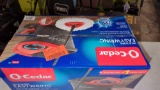 O CEDAR MICROFIBER EASY WRING SPIN MOP AND BUCKET SYSTEM IN THE ORIGINAL BOX RETAIL PRICE VALUE