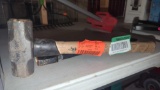 SET 9F 2 HAND TOOLS, HUSKY HATCHET 1.25 LBS, AND A 4