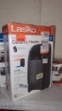 LASKO CYCLONIC DIGITAL CERAMIC HEATER, BLACK, IN THE ORIGINAL BOX.