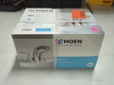 MOEN DARCY WS84550SRN BATHROOM FAUCET, SEALED NEW IN THE ORIGINAL BOX.