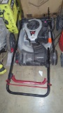 MURRAY LAWN MOWER, POWERED BY BRIGGS AND STRATTON E550 MOTOR.IN GOOD USED CONDITION L, MISSING THE