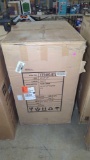 ESPRESSO VANITY CABINET, 24 INCH X 19 IN X 34 IN, SEALED IN THE ORIGINAL BOX, NEW