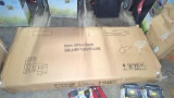 OFFICE DESK, IN THE ORIGINAL BOX, UNSURE IF ALL PIECES ARE IN THE BOX, BOX HAS TEARS, DESK HAS