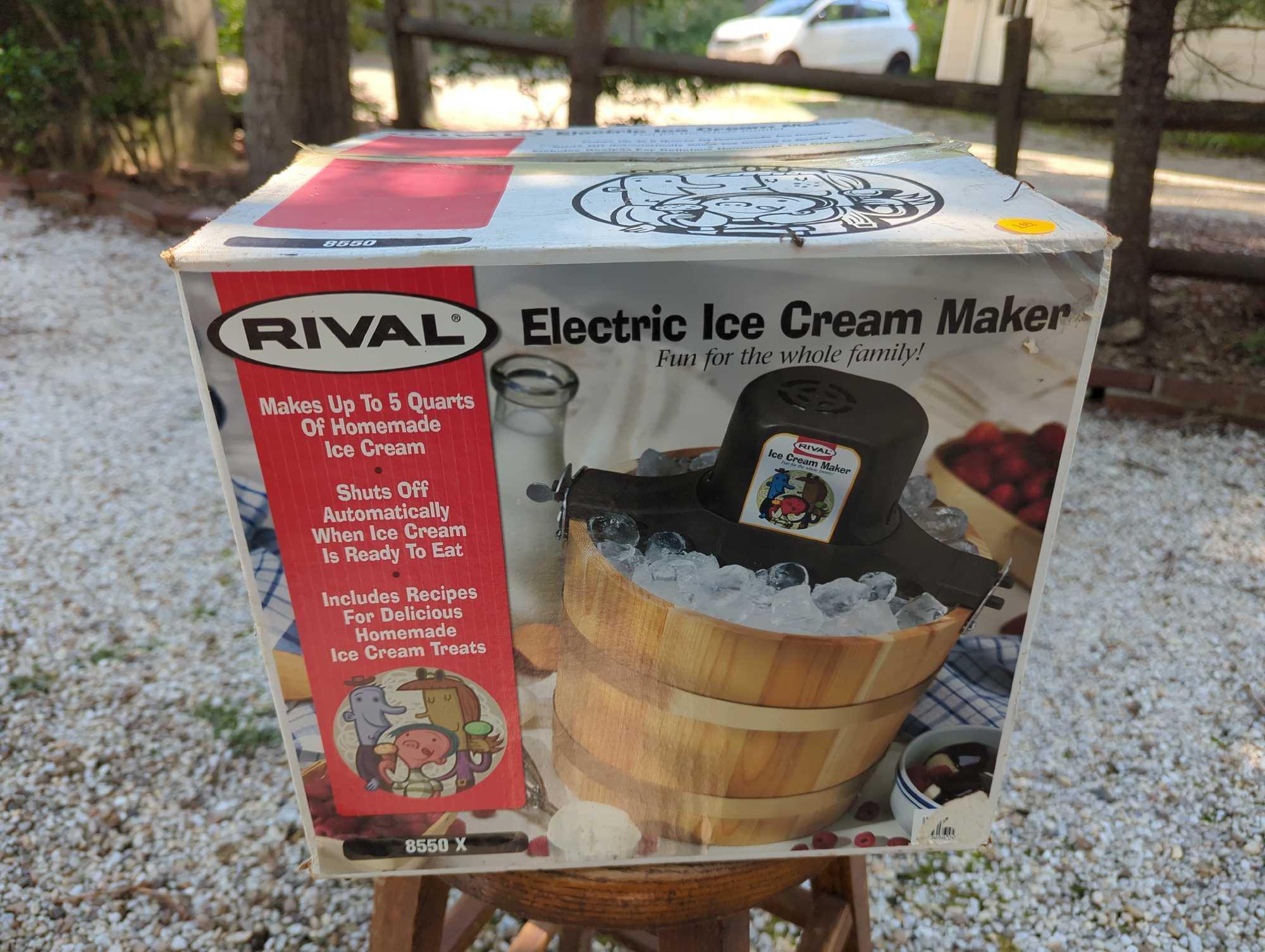 Rival ice cream cheap maker 8550 manual