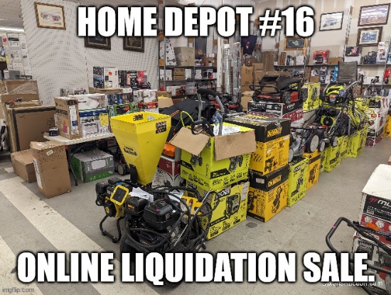 8/19/2023 Home Depot Open Box & Returns Sale #16.