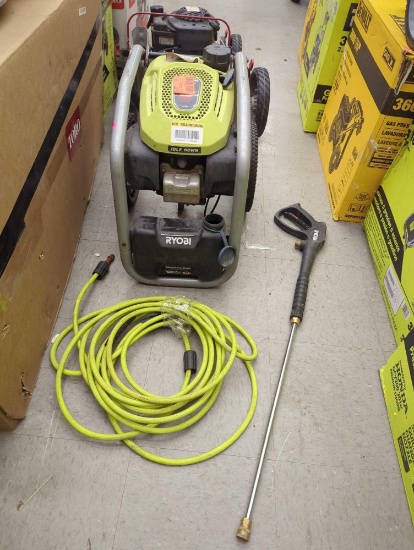 RYOBI 3300 PSI 2.5 GPM Cold Water Gas Pressure Washer with Honda GCV200 Engine. Comes out of box,
