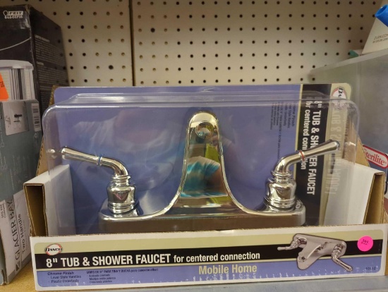 DANCO 3 Mobile Home and RV 8 in. 2-Handle Centerset Wall-Mount Roman Tub Faucet in Chrome Retail