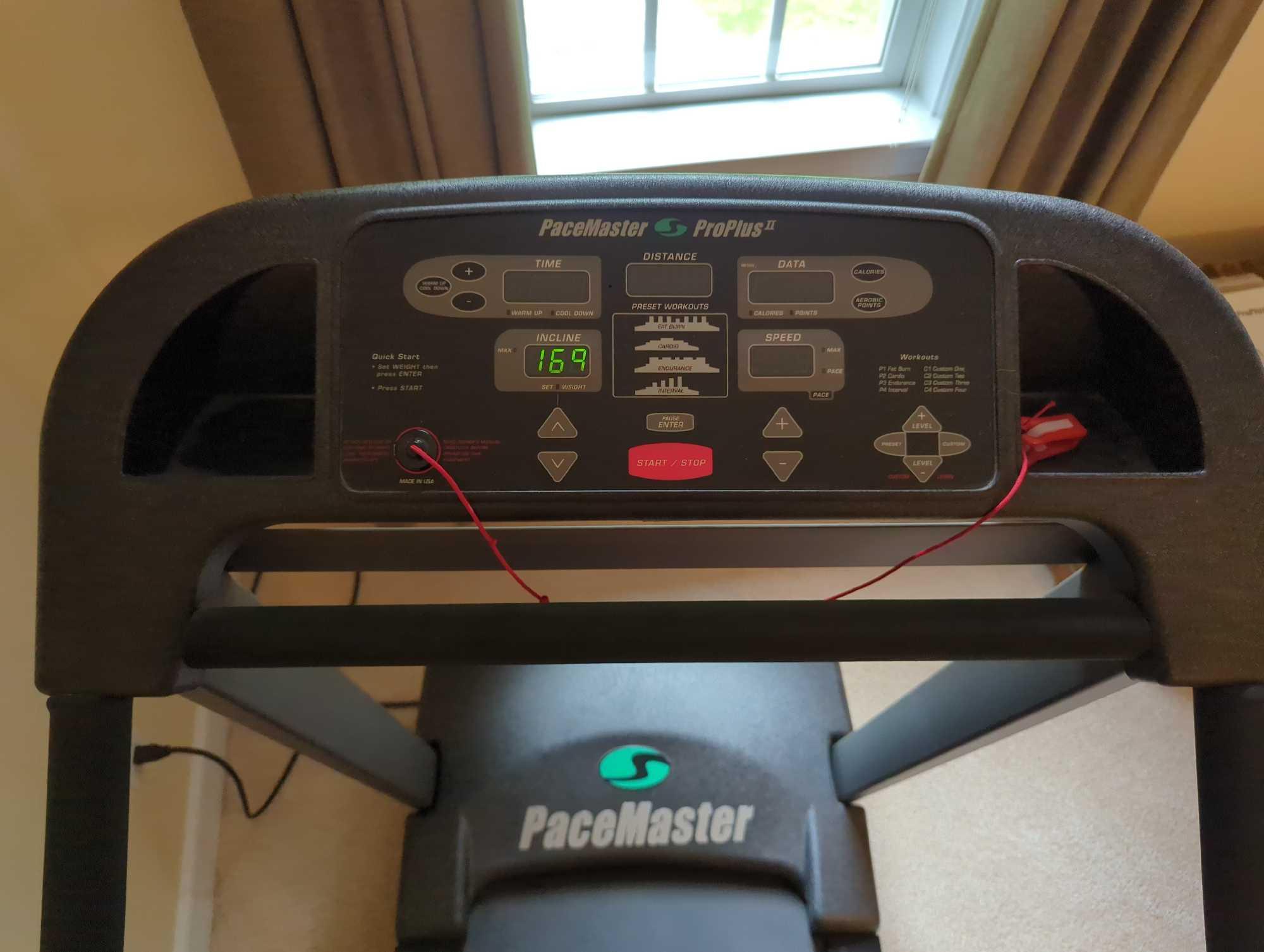 MBR PACEMASTER PROPLUS II TREADMILL. PLEASE Proxibid