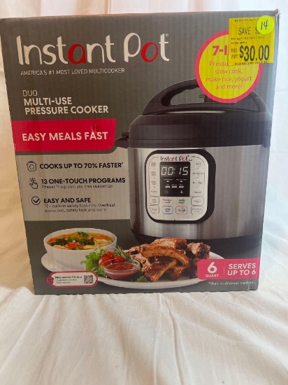 Brand New Instant Pot Pressure Cooker