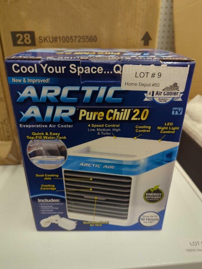Arctic Air Pure Chill 2.0 Evaporative Air Cooler by Ontel