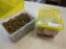 8 in. x 2 in. 5 lbs. Lox 2 Flat Scavenger Head Yellow Zinc Coarse Thread (Approximately 634-Pieces).