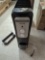 PELONIS 1,500 WATT OIL FILLED RADIANT ELECTRIC SPACE HEATER WITH THERMOSTAT, MISSING THE WHEELS,