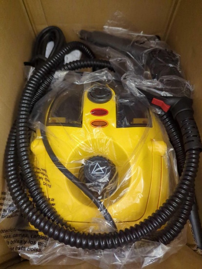 Wagner 925e Multi-Purpose Elite On-Demand Steam Cleaner. Comes in opened box as is shown in photos.