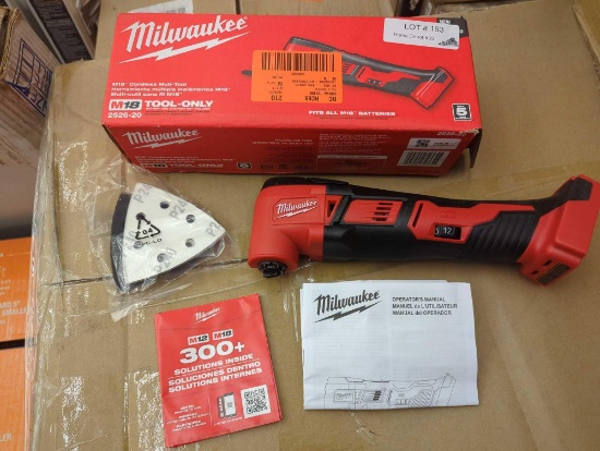 Milwaukee M18 18V Lithium-Ion Cordless Oscillating Multi-Tool (Tool-Only). Comes in opened box as is