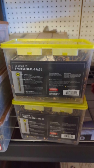 2 BOXES OF 8 in. x 2 in. 5 lbs. Lox 2 Flat Scavenger Head Yellow Zinc Coarse Thread (Approximately