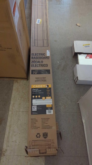 CADET ELECTRIC BASEBOARD, 27 INCH, OPEN BOX, MSRP 81.00