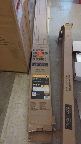 CADET ELECTRIC BASEBOARD, 27 INCH, OPEN BOX, MSRP 81.00