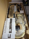 PFISTER BARULLI SINGLE HANDLE PULL DOWN SPRAYER KITCHEN FAUCET WITH DECK PLATE INCLUDED AND SOAP