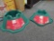 Lot of 2 tree stands including: Home accents holiday -6ft (1.82m) Max tree heights small tree stand.