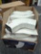 Lot of 15 Amerimax Home Products 2 in. x 3 in. White Aluminum Downspout B-Elbows. Comes in open box