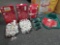 Lot of 4 including: -1 300 multi-colored incandescent mini icicle lights indoor/outdoor. SKU #