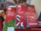 Lot of 4 Home Accents Holiday Items Including 1 Medium Tree Stand (8 Foot Max Tree Height), 1 Box of