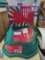 LOT OF 4 HOME ACCENTS HOLIDAY ITEMS TO INCLUDE, (1) 6 FT SMALL TREE STAND, (1) 8 FT MEDIUM TREE