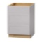 Hampton Bay Avondale 24 in. W x 24 in. D x 34.5 in. H Ready to Assemble Plywood Shaker Drawer Base