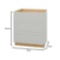 Hampton Bay Avondale 30 in. W x 24 in. D x 34.5 in. H Ready to Assemble Plywood Shaker Drawer Base