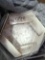 One Case of Cifre Ceramic Riazza Hexagon Grey Tiles, 16 tiles in a Case, Appears to be New
