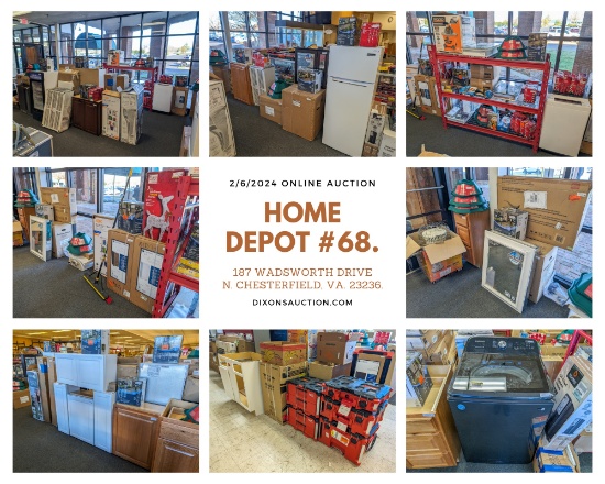 2/6/2024 Home Depot Open Box & Returns Sale #68.