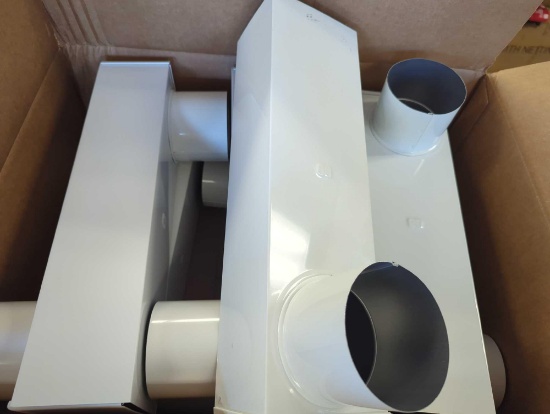 Amerimax Home Products (Box of 12) 4 in. x 16 in. White Aluminum Eave Box Appears to be New Retail