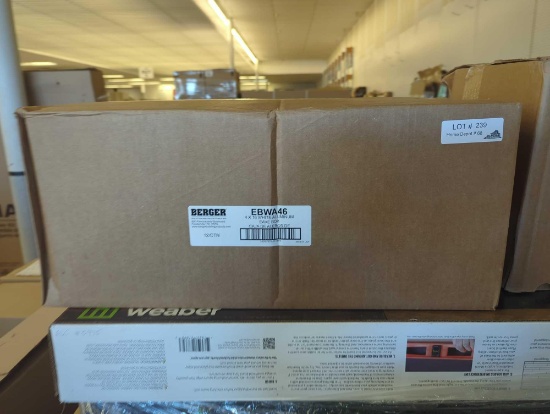 Amerimax Home Products (Box of 12) 4 in. x 16 in. White Aluminum Eave Box Appears to be New Retail