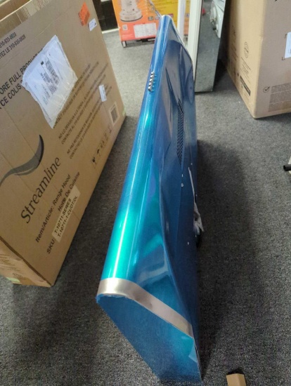 Streamline, Has Some Denting on Top, 36 in. Tigli Ductless Under Cabinet Range Hood in Brushed