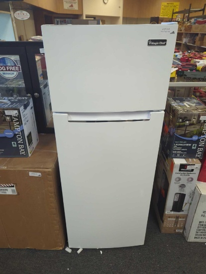 Magic Chef 7.3 cu. ft. 2-Door Mini Fridge in White with Freezer Appears to be New out of the Box