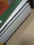 Lot of 20 Amerimax Home Products Leaf Guard Plus 6 ft. White Vinyl Mesh Gutter Guards. Comes in