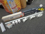 Hampton Bay Mini-Step 44 in. 3-Light White Linear Track Lighting Kit. Comes in open box as is shown