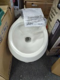 Glacier Bay 2-piece 1.1 GPF/1.6 GPF High Efficiency Dual Flush Complete Elongated Toilet in White,