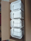 Amerimax Home Products (Box of 16) 3 in. x 4 in. White Vinyl Downspout Connector Appears to be New
