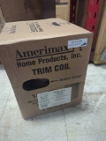 Amerimax Home Products 14 in. x 50 ft. Brown over White Aluminum Trim Coil Appears to be New Retail