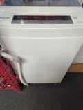 Magic Chef, Has a Small Dent on Side, 3.0 cu. ft. Compact Top Load Washer in White?, Appears to be