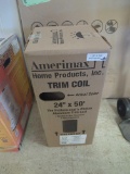 Amerimax Home Products 24 in. x 50 ft. Brown Aluminum Trim Coil Appears to be New Retail Price